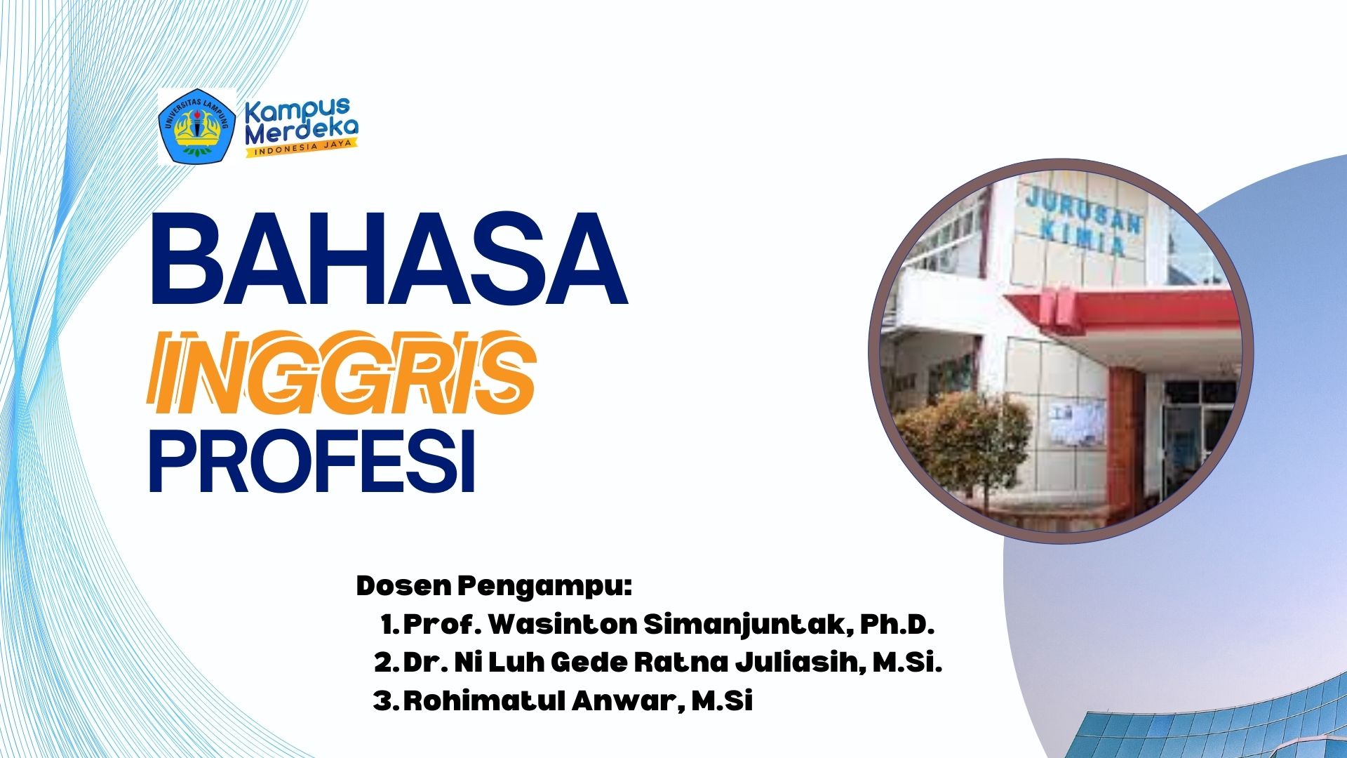 Bahasa Inggris Profesi kelas A Genap 2024/2025