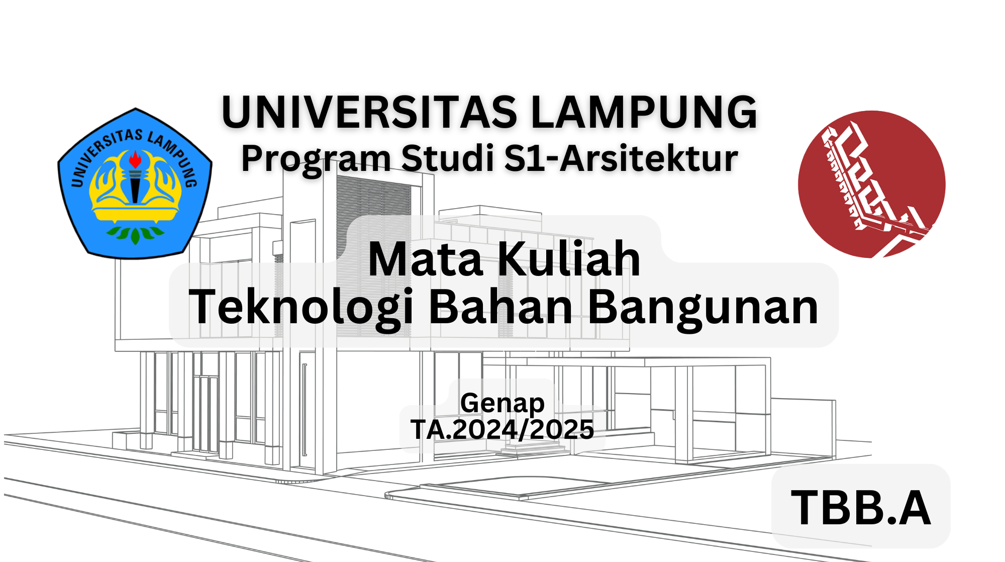 ARS_S1 Teknologi Bahan Bangunan_Kelas A_GENAP 2024/2025