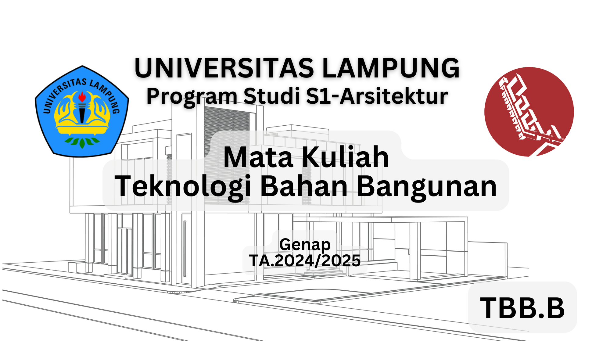 ARS_S1 Teknologi Bahan Bangunan_Kelas B_GENAP 2024/2025