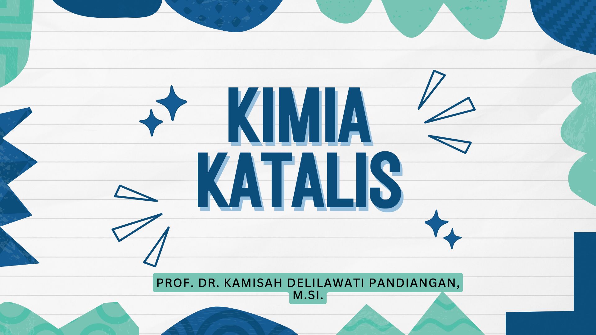S1 Kimia-Kimia Katalis-Genap 2024/2025