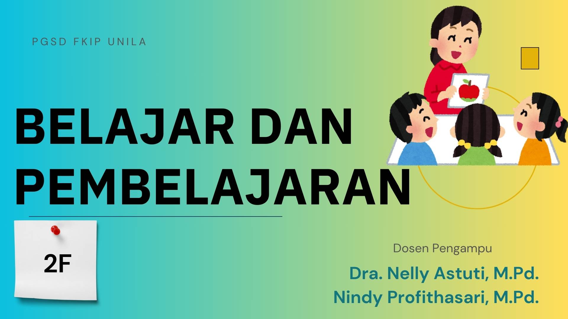 PGSD_Belajar dan Pembelajaran_Kelas 2F_Genap_2024/2025