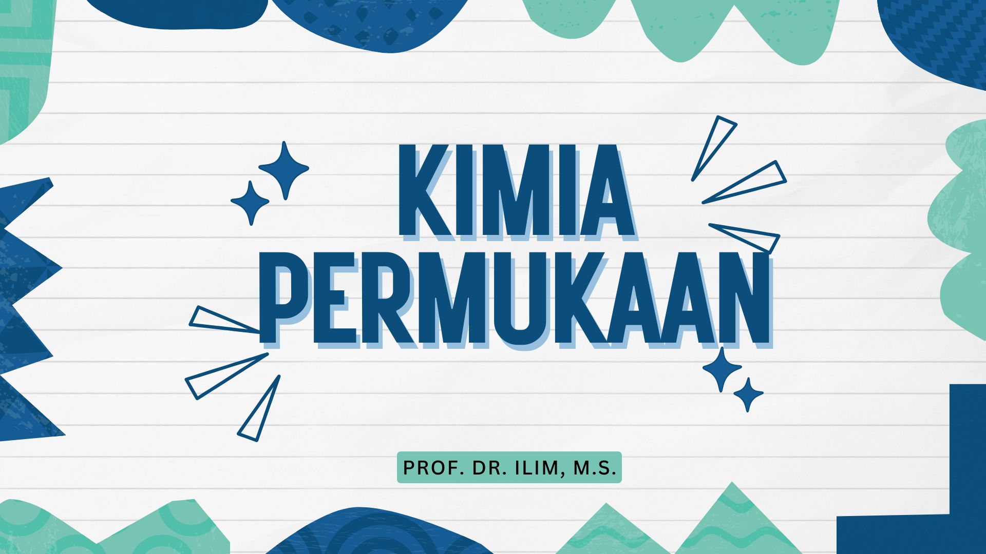 S1 Kimia-Kimia Permukaan-Genap 2024/2025