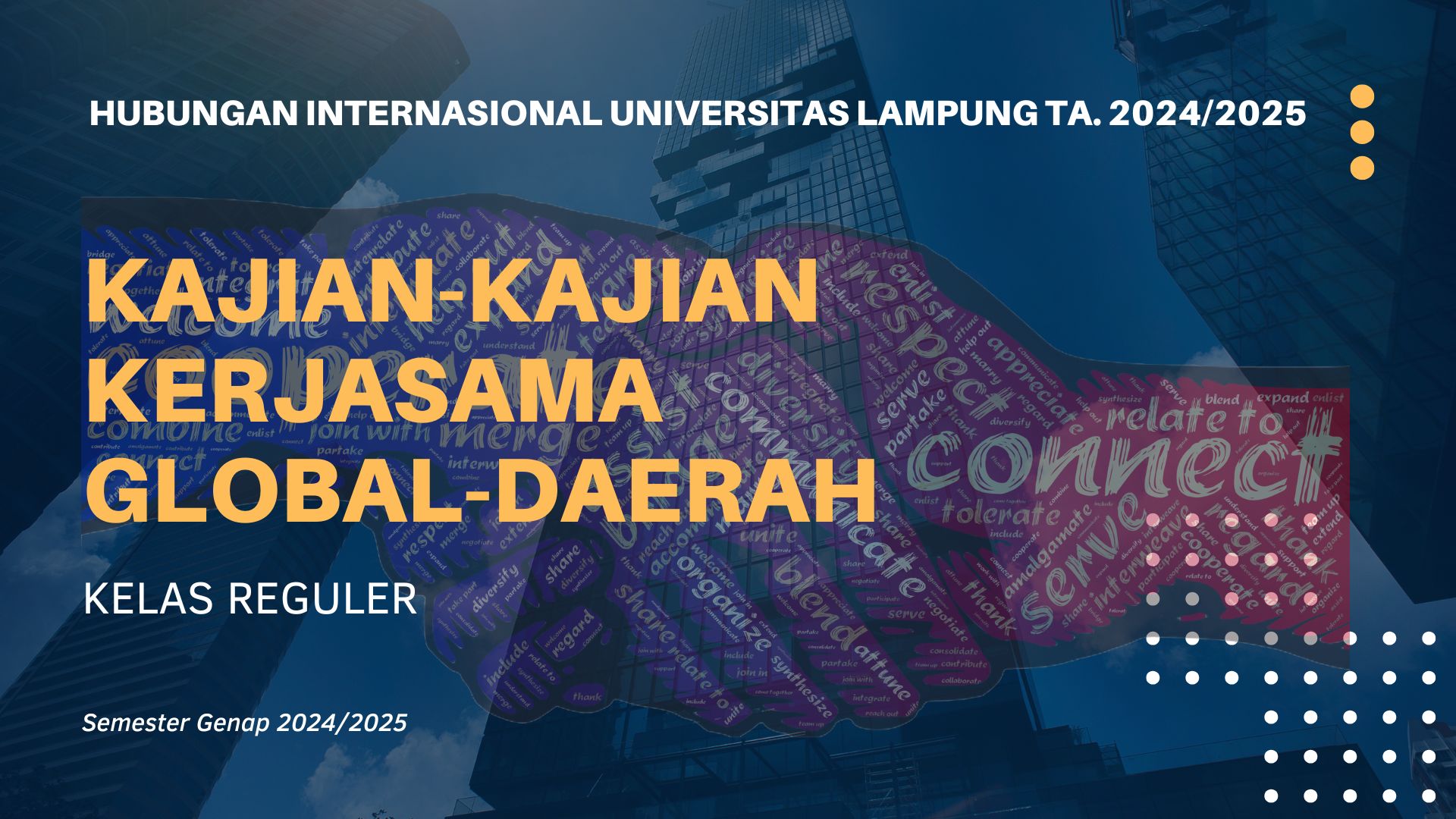 Kajian-kajian Kerjasama Global-Daerah (REG 2025)