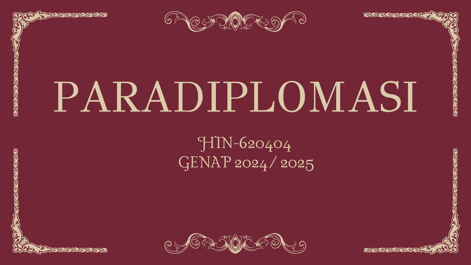 HI-PARADIPLOMASI REG B