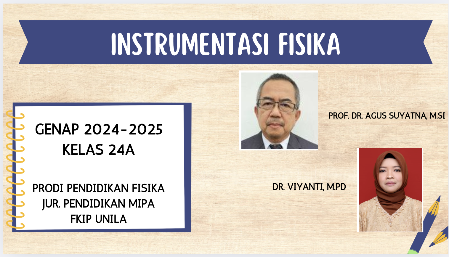 KFI620107 - Instrumentasi Fisika - 2 Sks