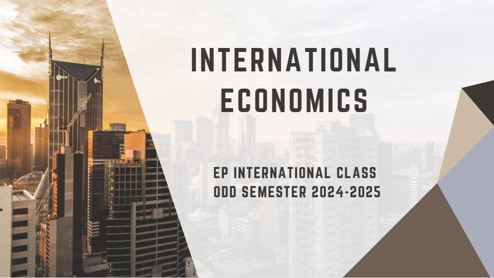 International Economics EP Inter Class
