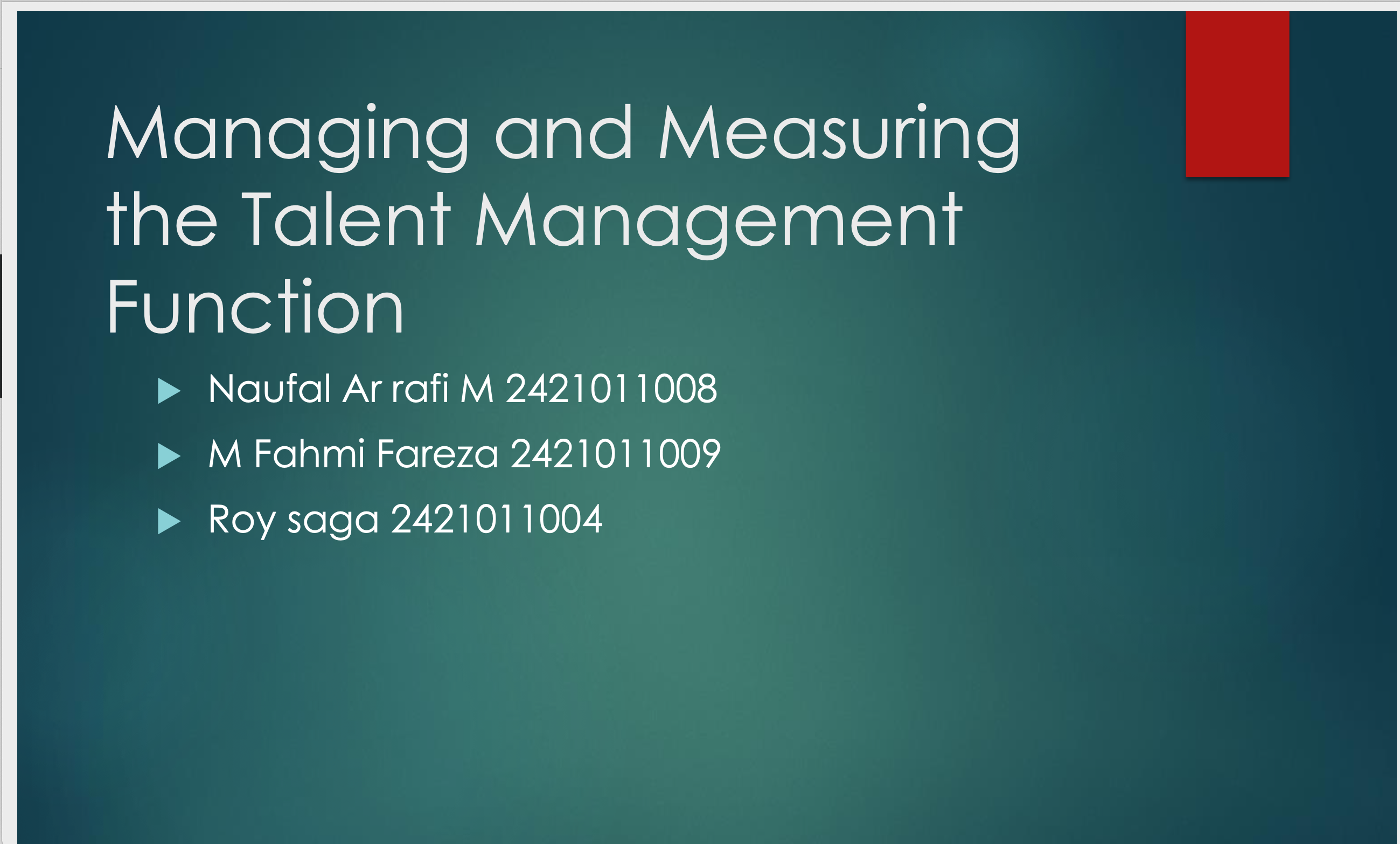 Ch 13. Managing Talent in Global Organizations
