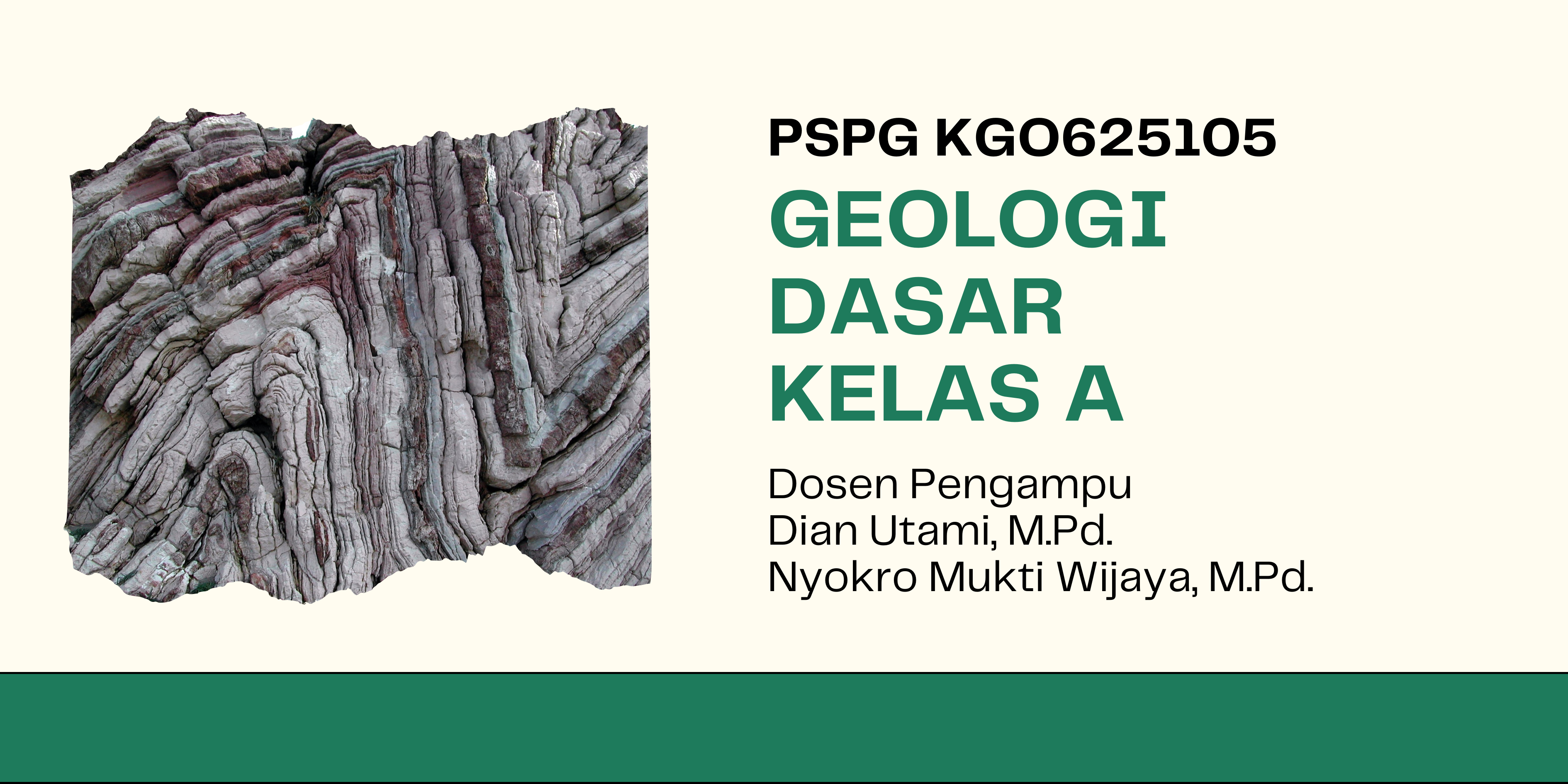 PSPG - Geologi Dasar - Kelas A - 2025/2026