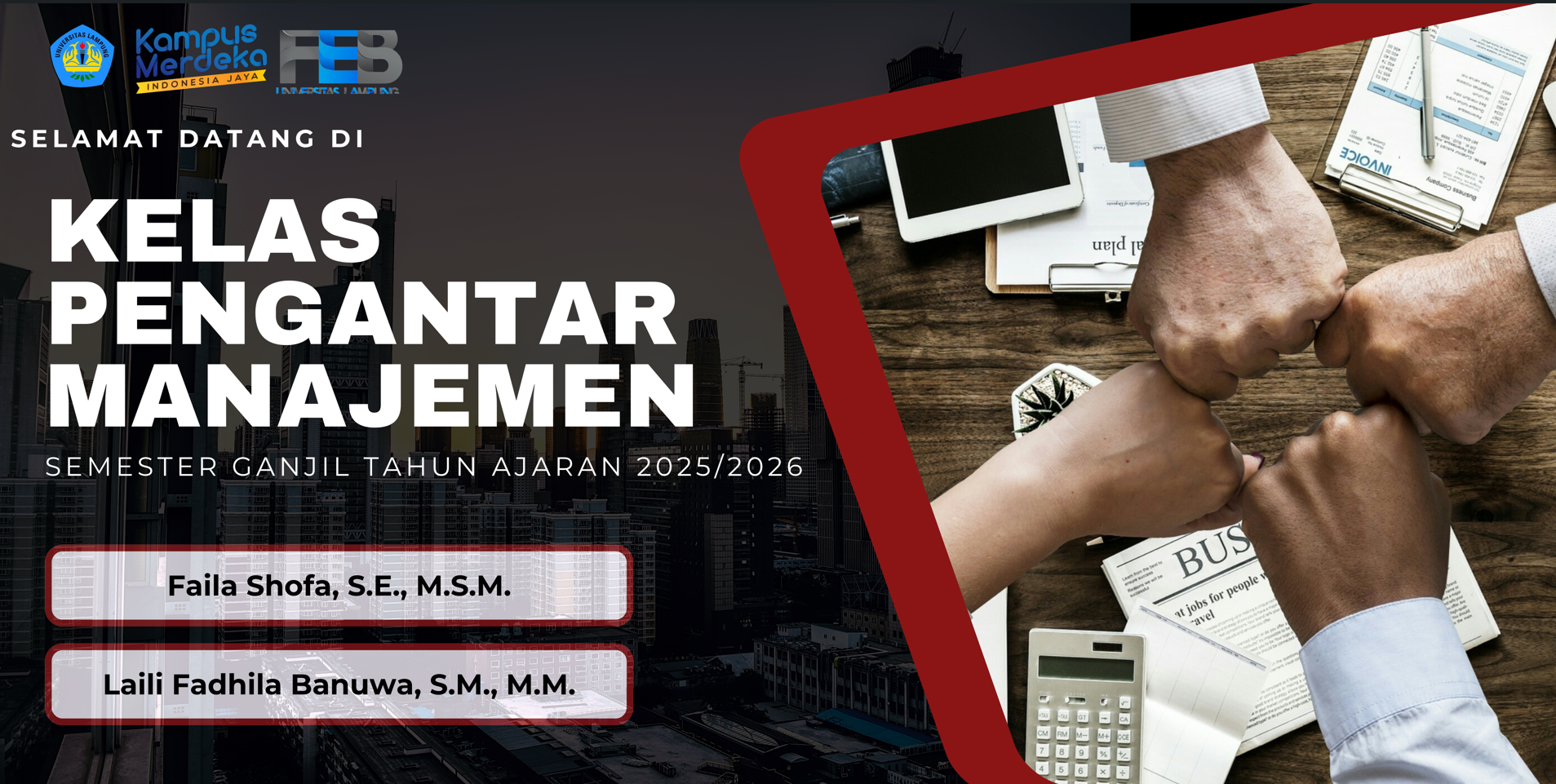 Pengantar Manajemen S1 EP Kelas D Ganjil 2025/2026