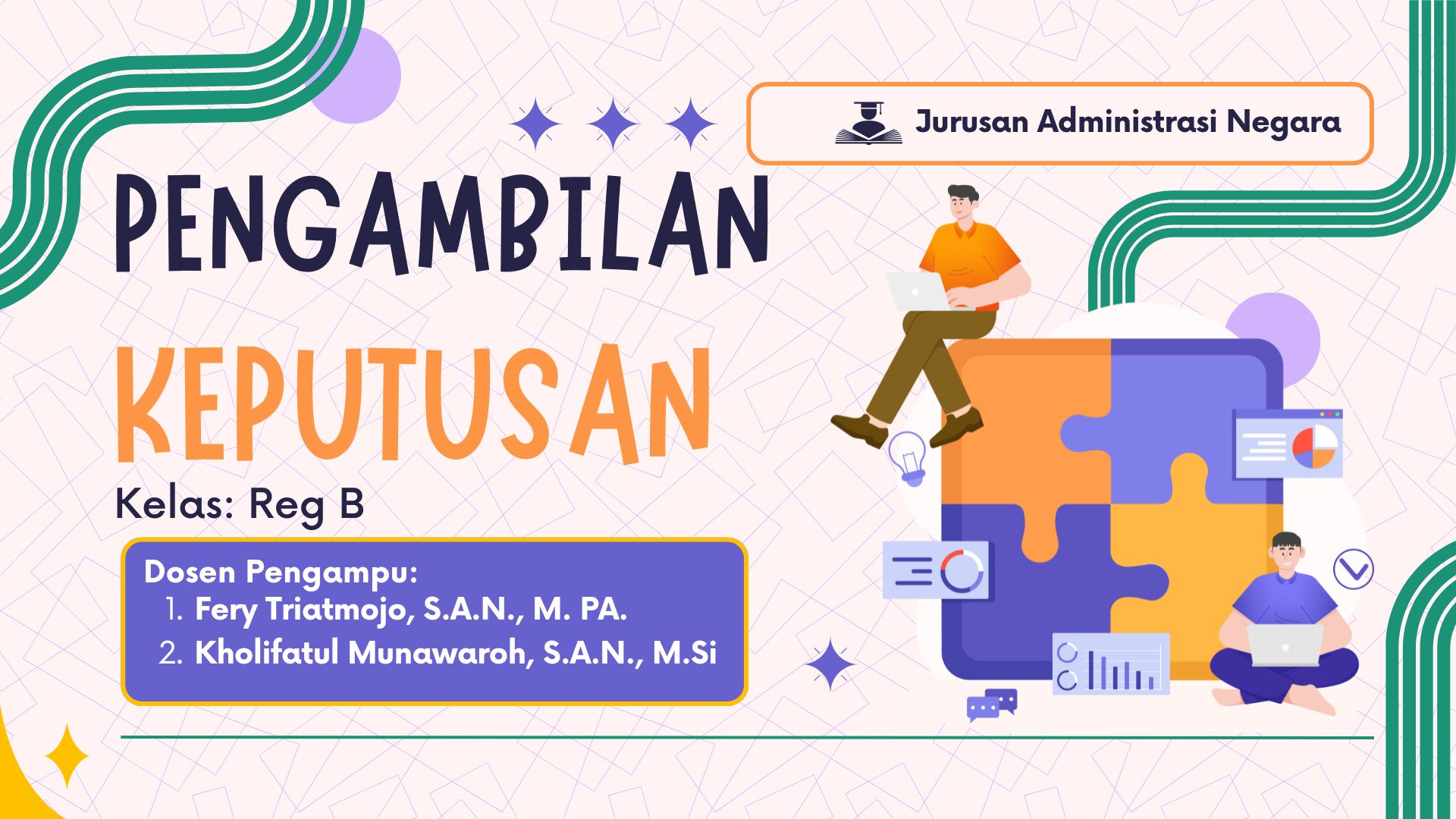 REG B Pengambilan Keputusan 