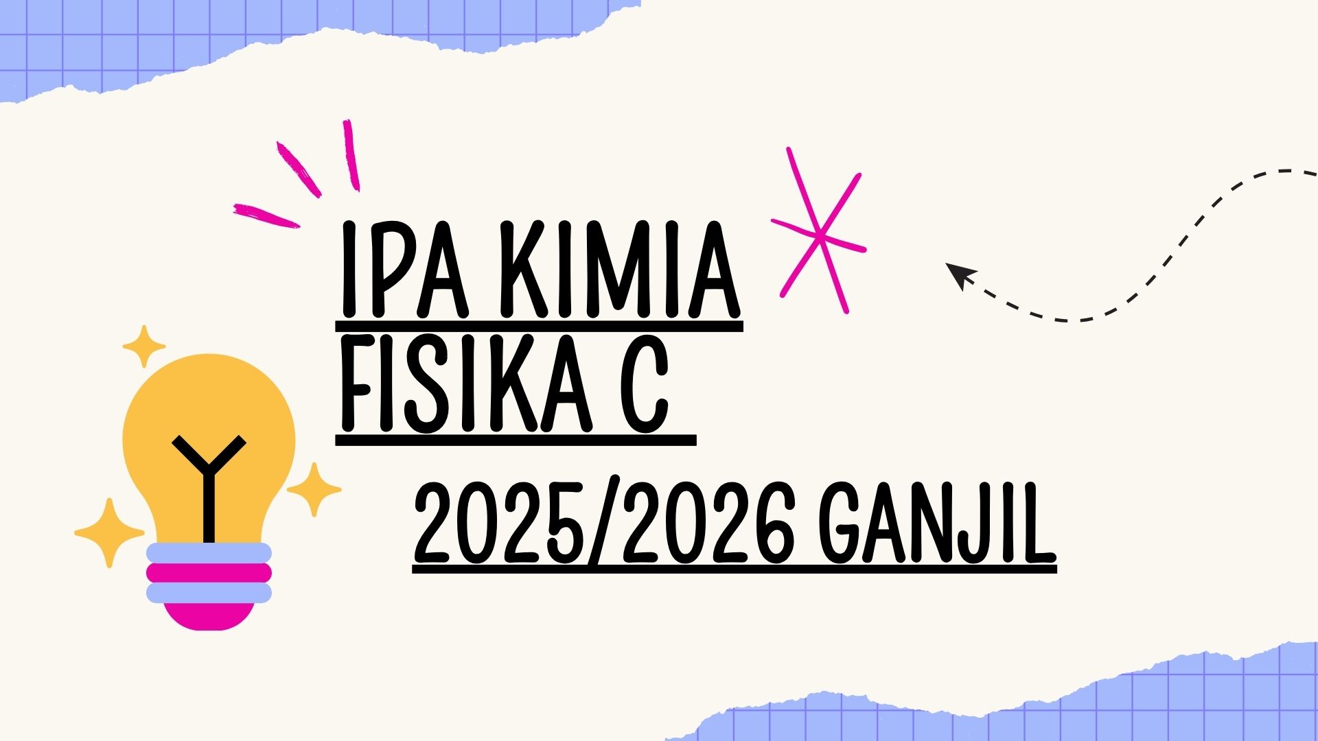 IPA KIMIA FISIKA C 2025/2026 GANJIL