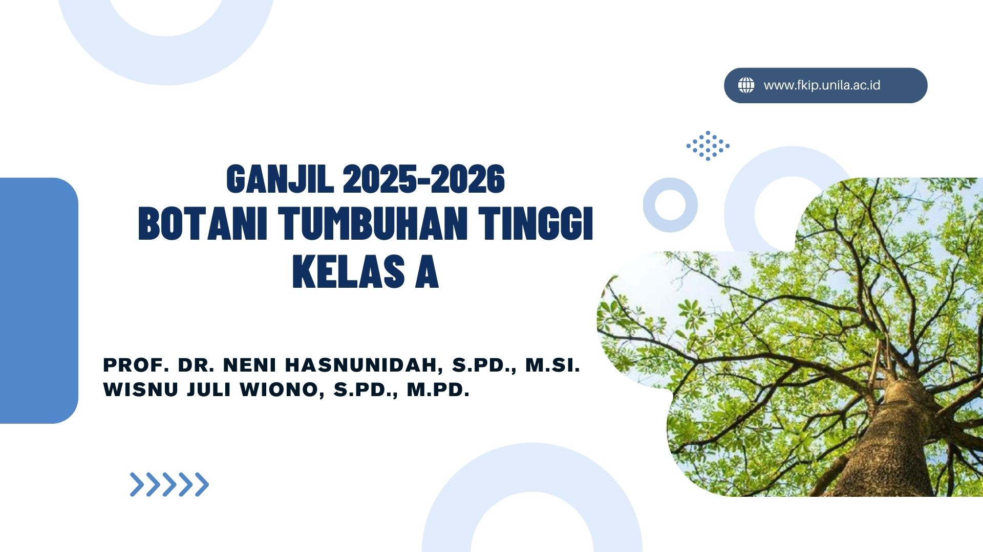 Botani Tumbuhan Tinggi Ganjil 2025-2026