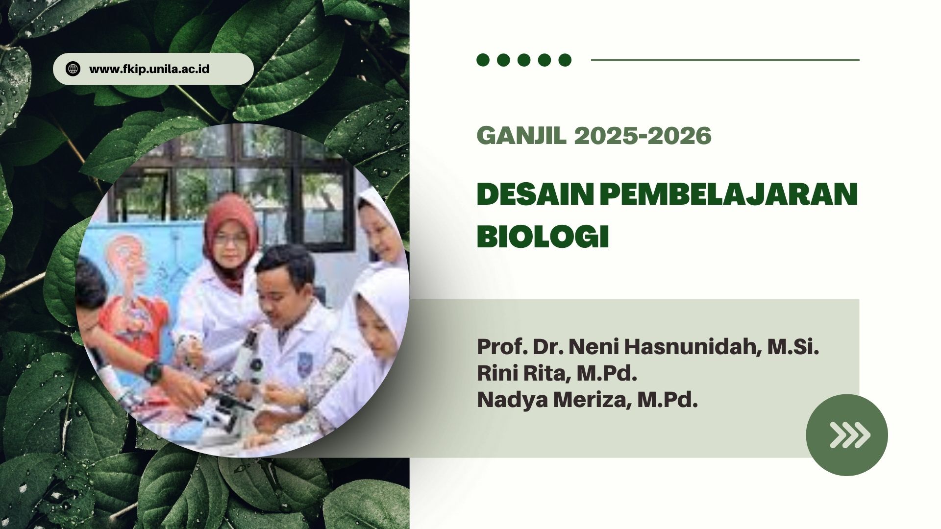 Desain Pembelajaran Kelas B Ganjil 2025-2026