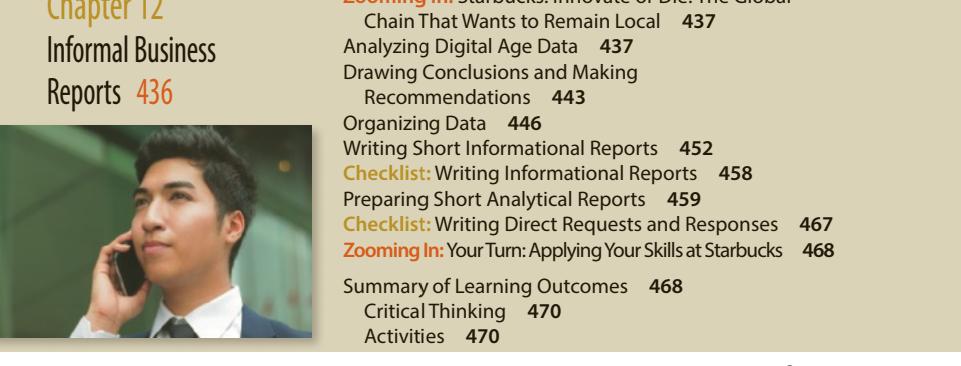 Chapter 12. Informal Business Reports