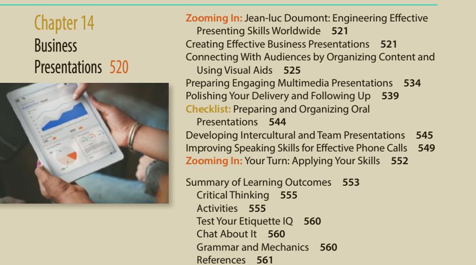 Chapter 14. Business Presentations