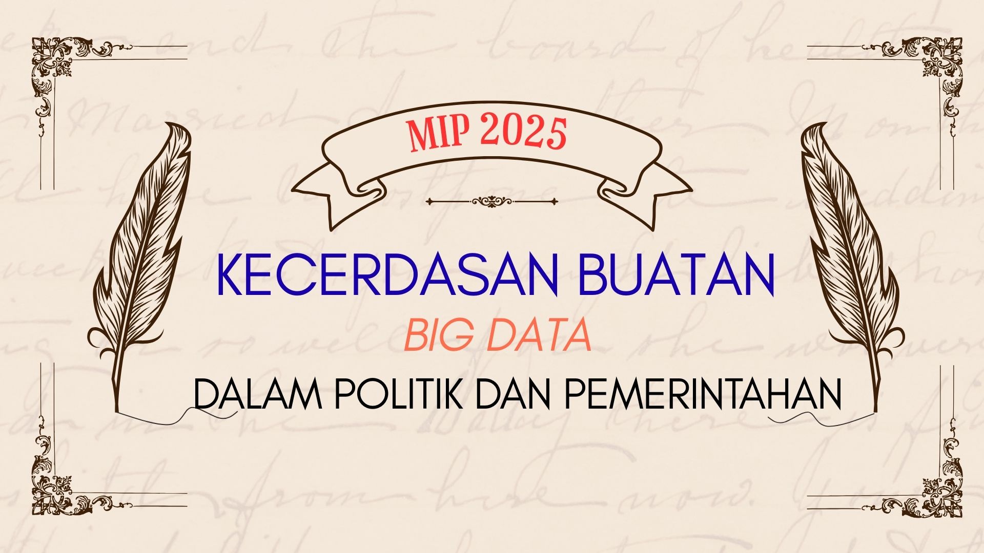 Kecerdasan Buatan, Big Data, Dalam Politik dan Pemerintahan