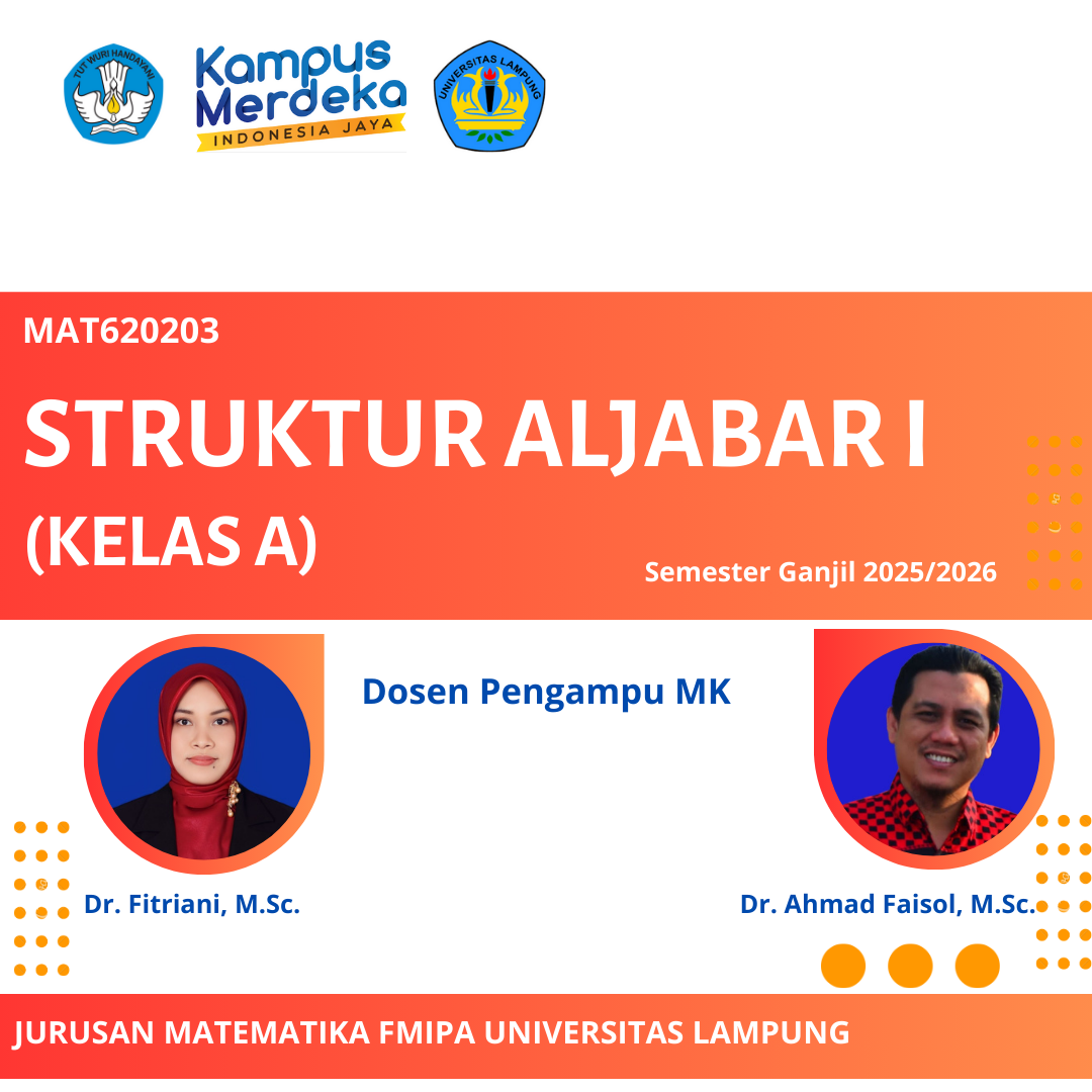 S1 Math_Struktur Aljabar I Kelas A_Semester Ganjil 2025-2026