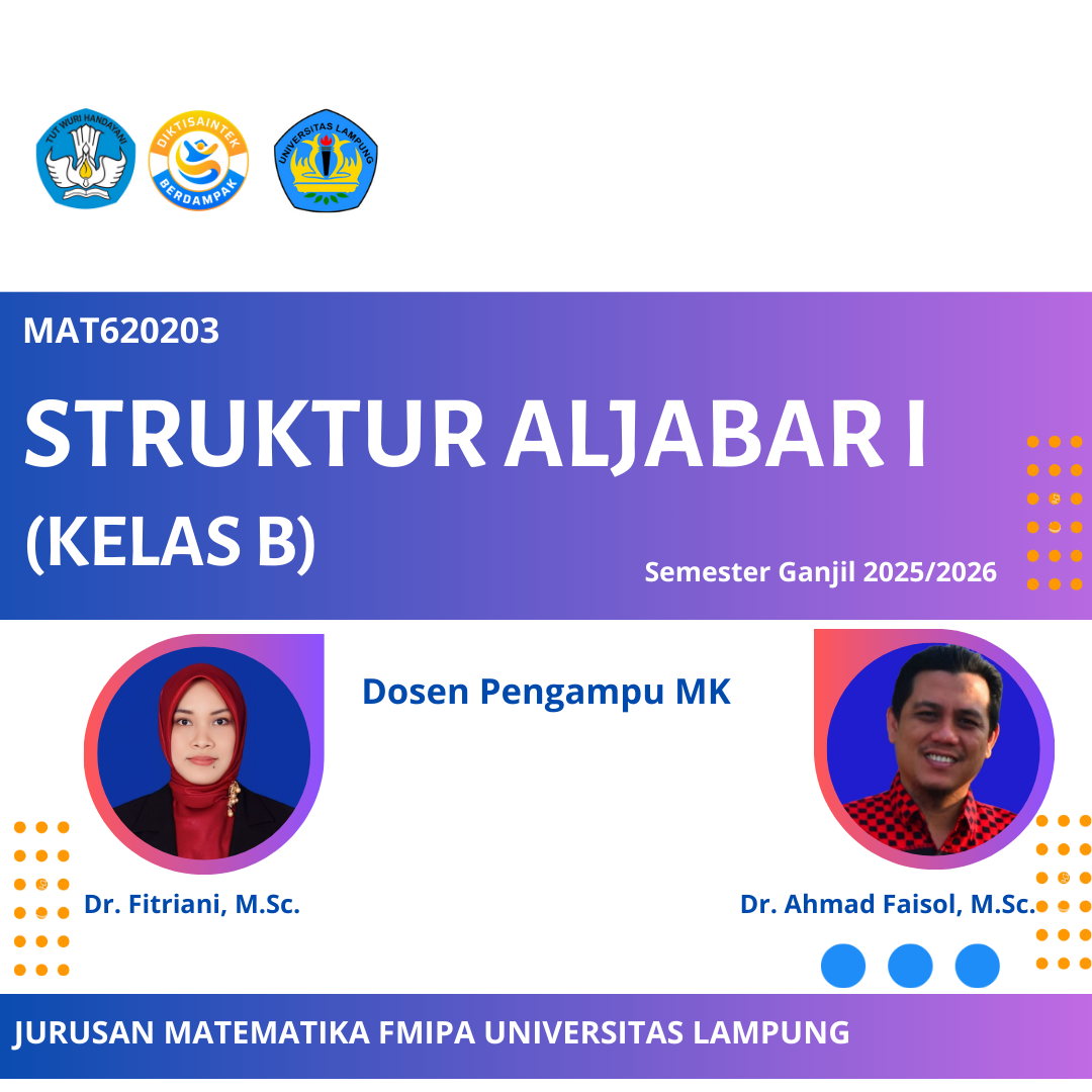 S1 Math_Struktur Aljabar Kelas B_Semester Ganjil 2025-2026