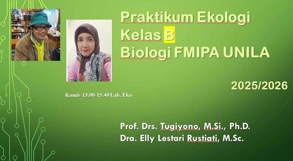 Praktikum Ekologi B 2025/2026 