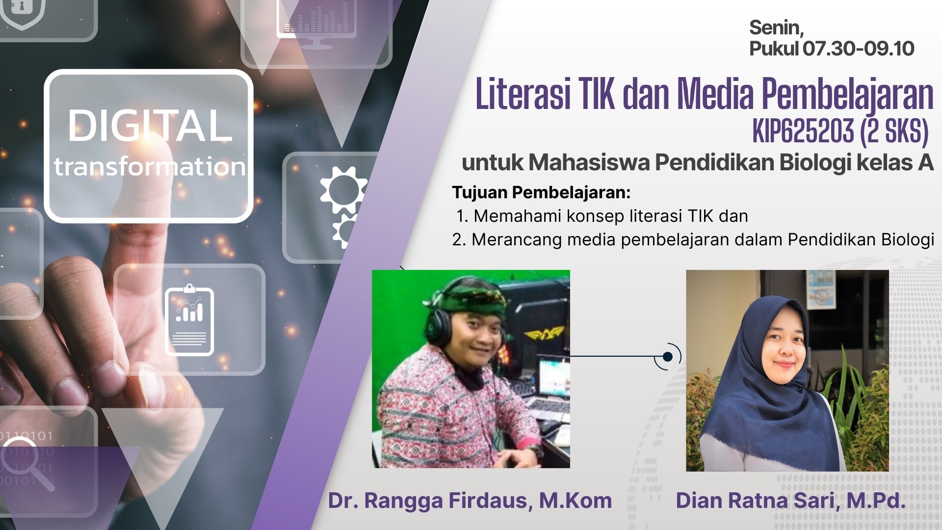 Literasi TIK dan Media Pembelajaran Kelas A (Biologi)
