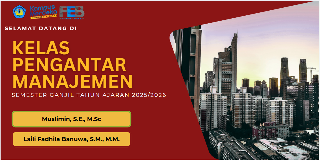 Pengantar Manajemen S1 AKT-A Ganjil 2025/2026