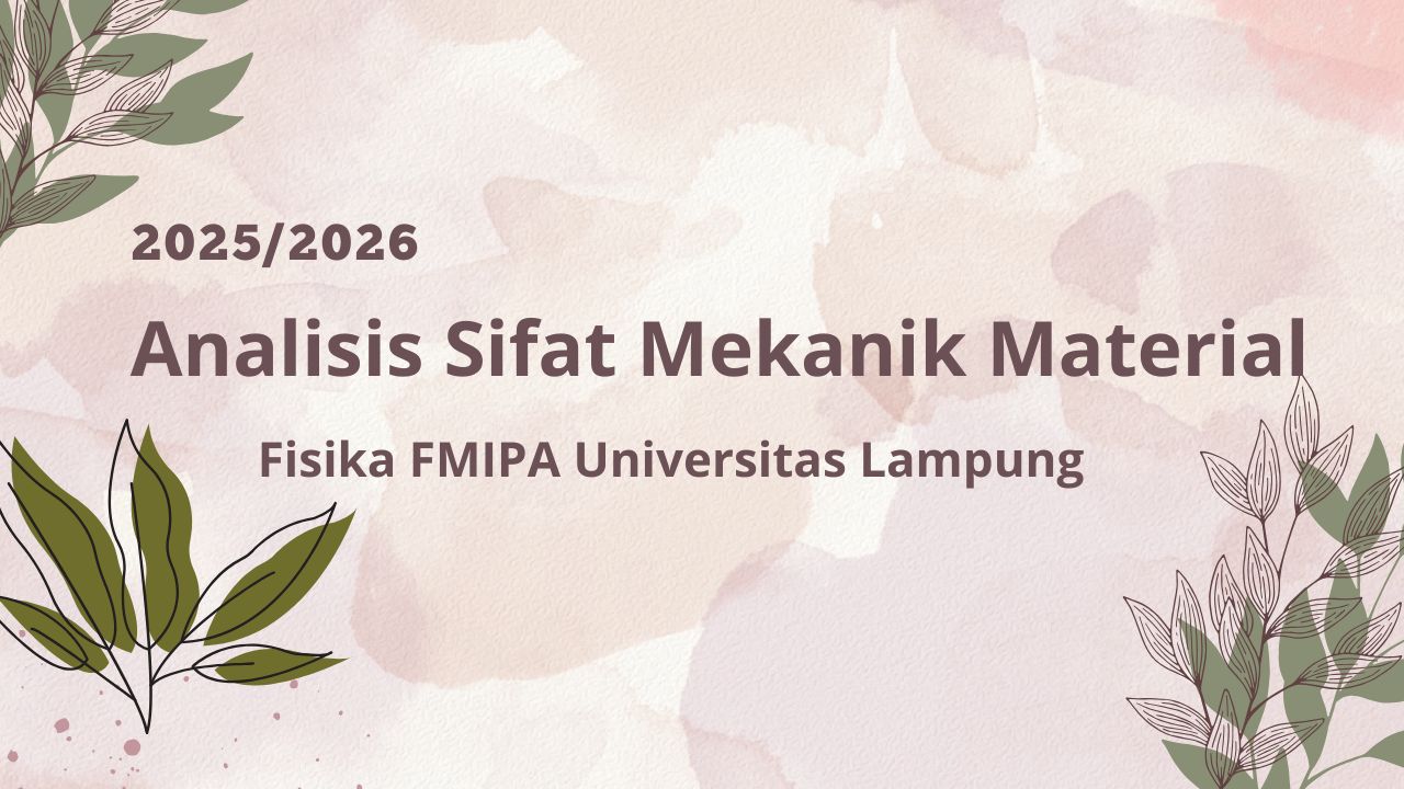 Analisis Sifat Mekanik Material 25/26