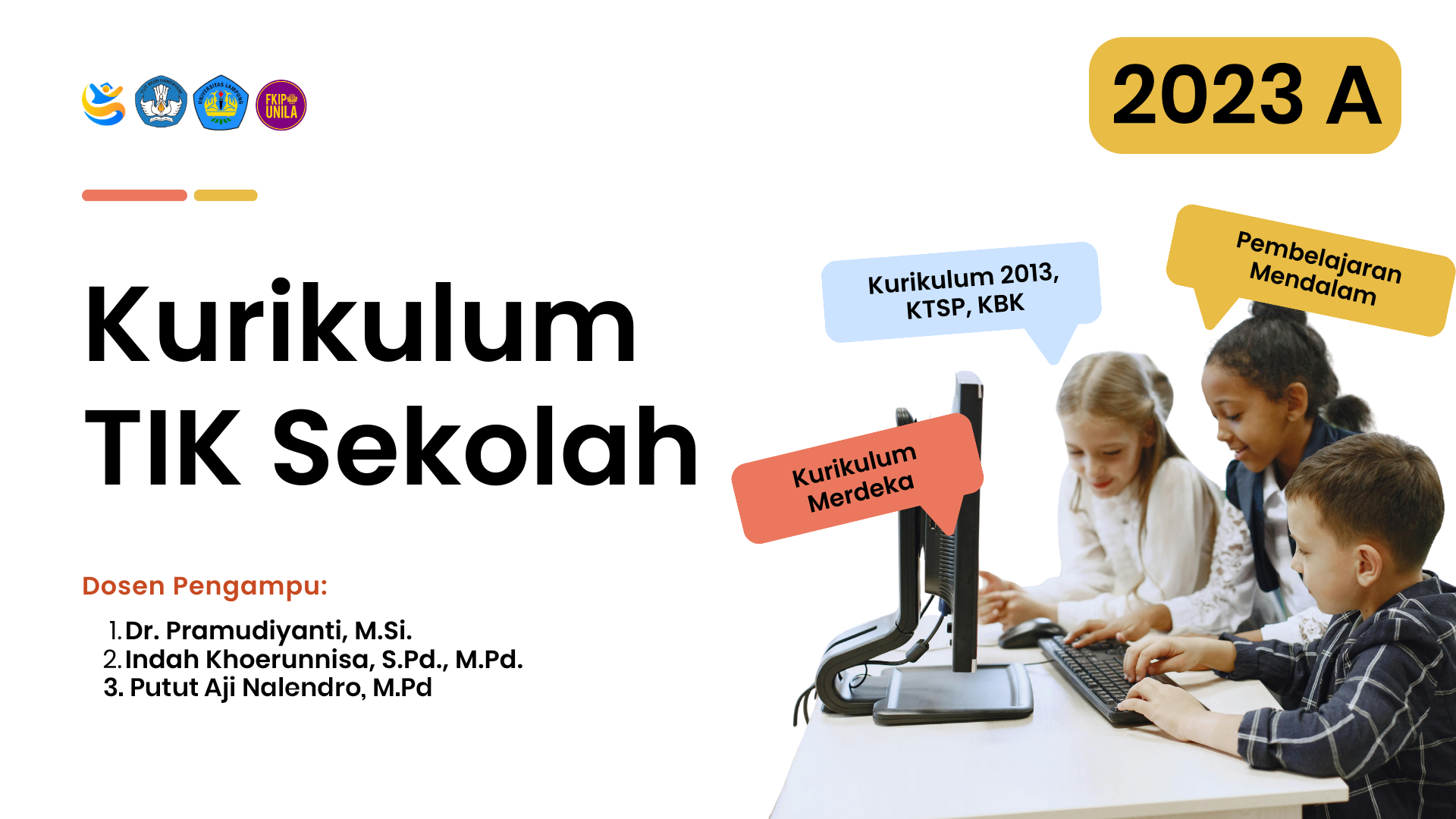 Kurikulum TIK Sekolah 2023A 2025-2026
