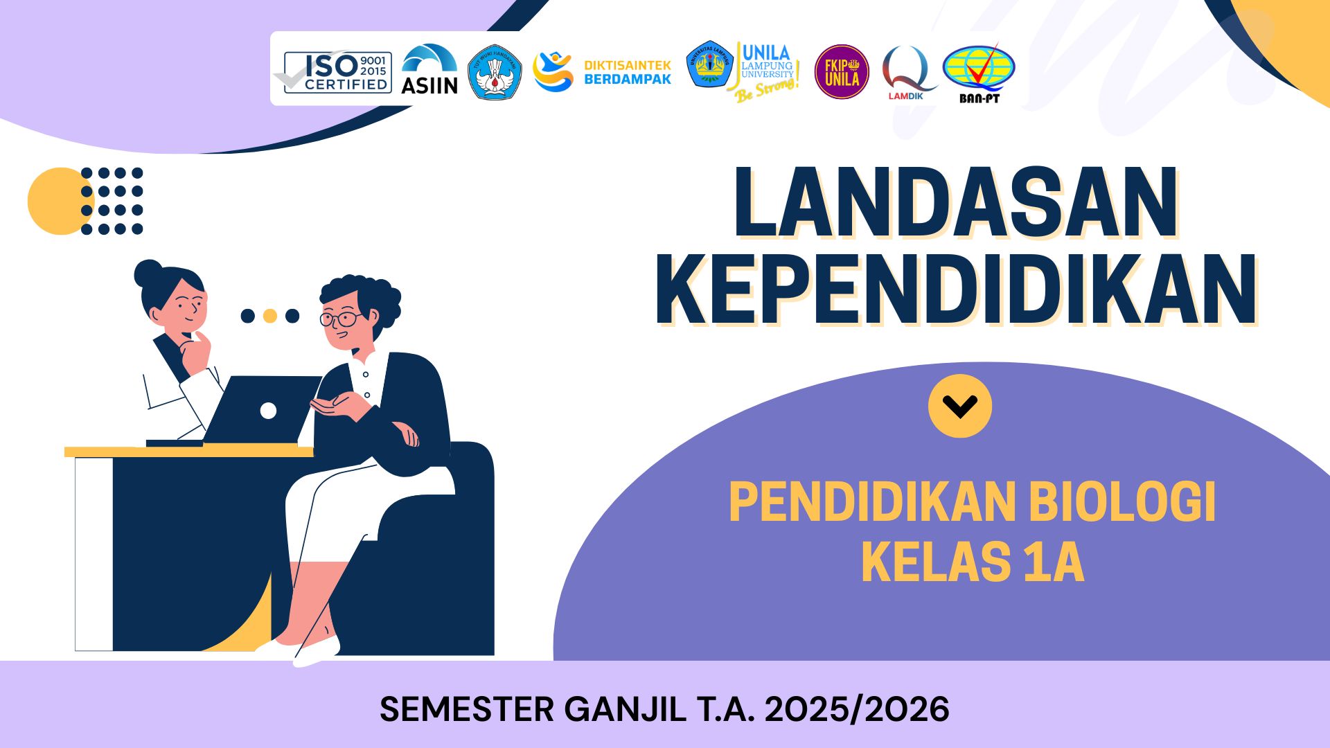 PEND. BIOLOGI_1A_LANDASAN KEPENDIDIKAN_Ganjil 2025/2026