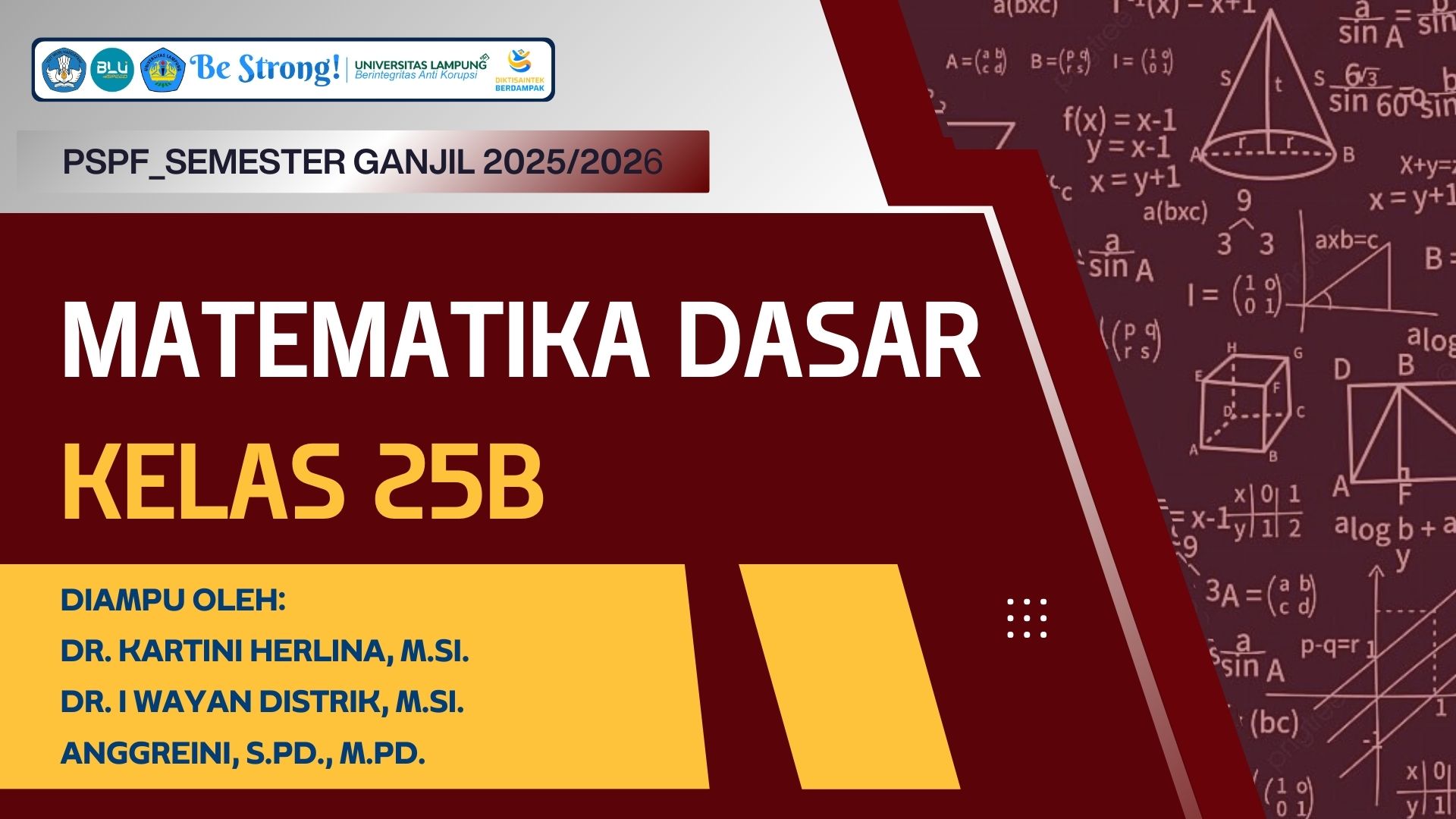 25B MATEMATIKA DASAR