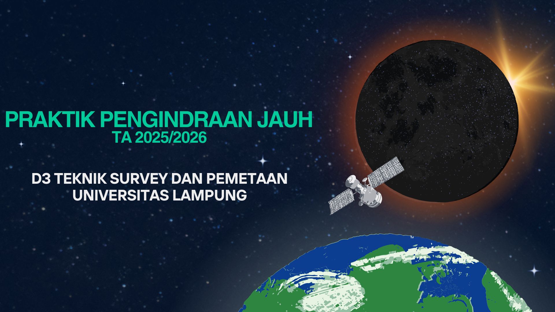 PRAKTIK PENGINDRAAN JAUH D3 TSP TA 2025/2026
