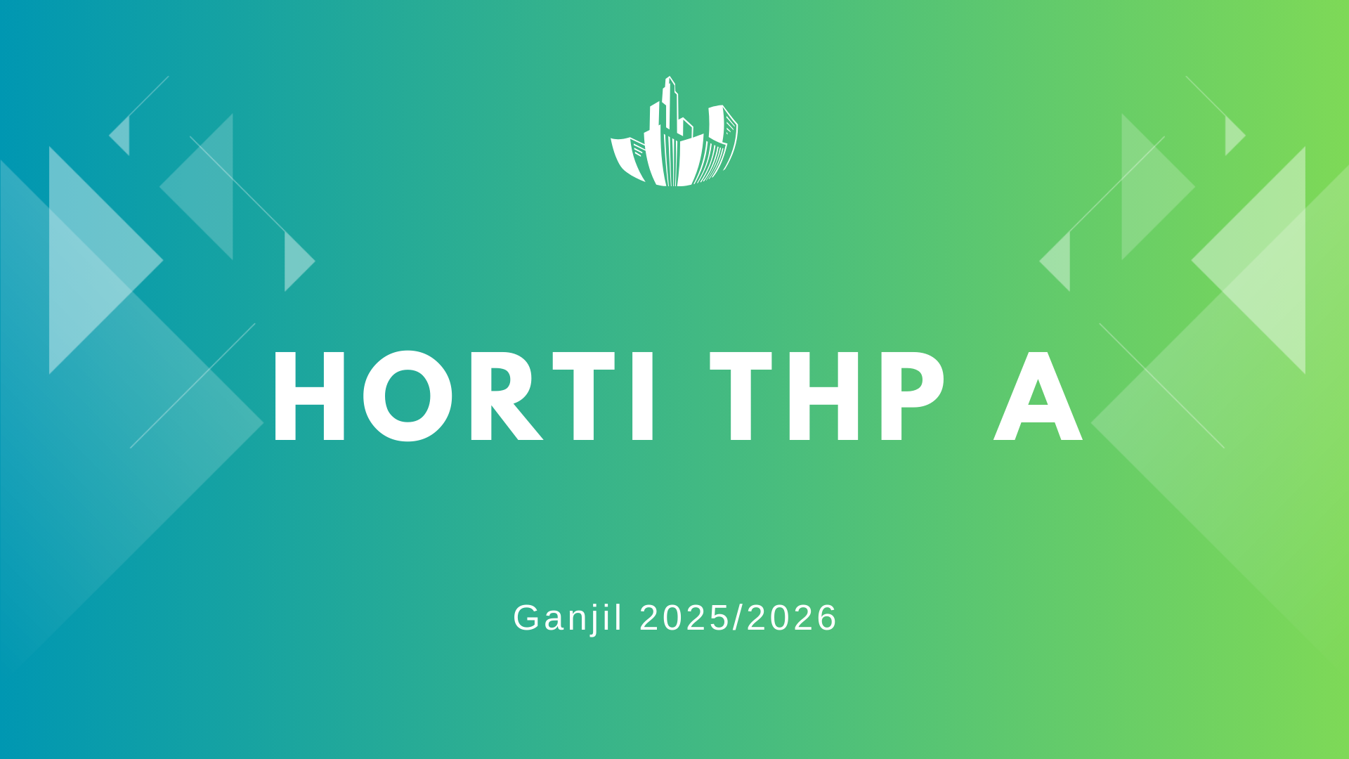 Teknologi Hortikultura THP A Ganjil 2025/2026