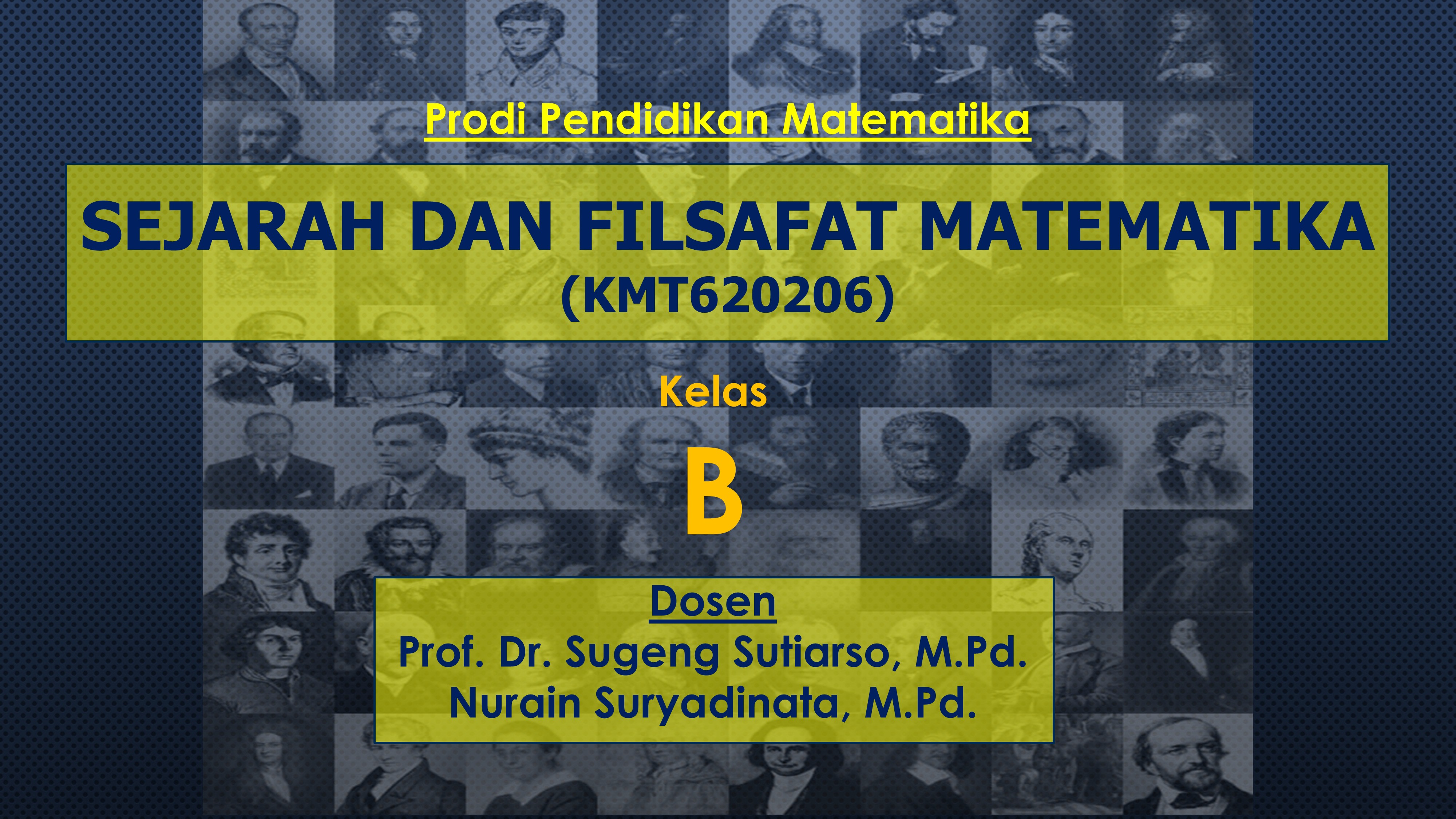 PSPM_Sejarah &amp; Filsafat Matematika_Ganjil 2025/2026_Kelas B