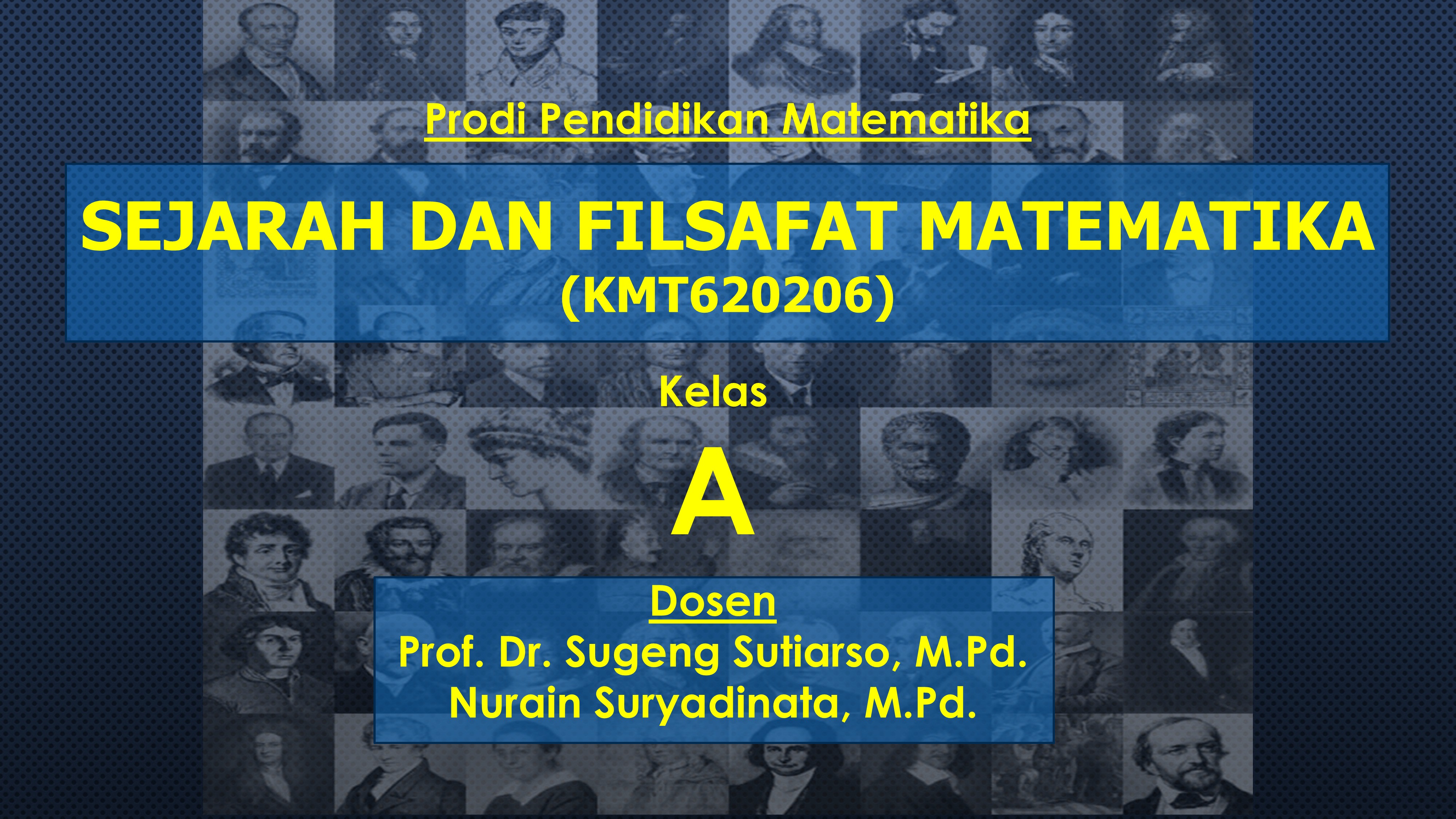 PSPM_Sejarah &amp; Filsafat Matematika_Ganjil 2025/2026_Kelas A