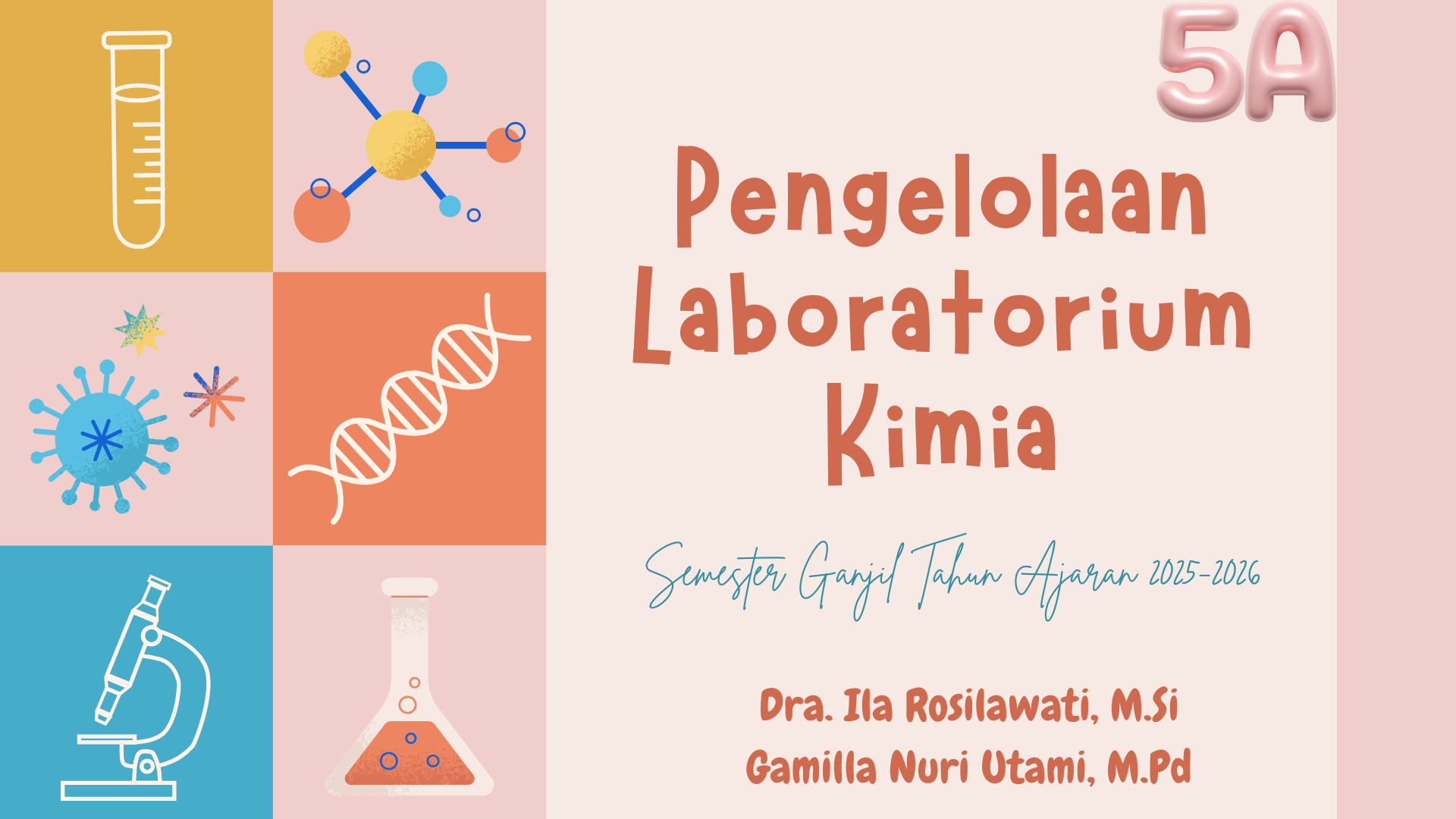 Pengelolaan Laboratorium Kimia 5A