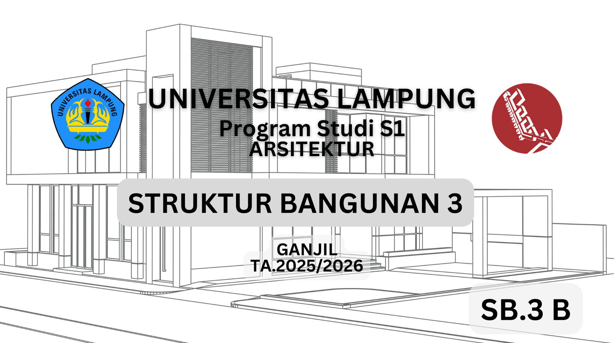  ARS_S1 Struktur Bangunan 3_KELAS B_GANJIL 2025/2026