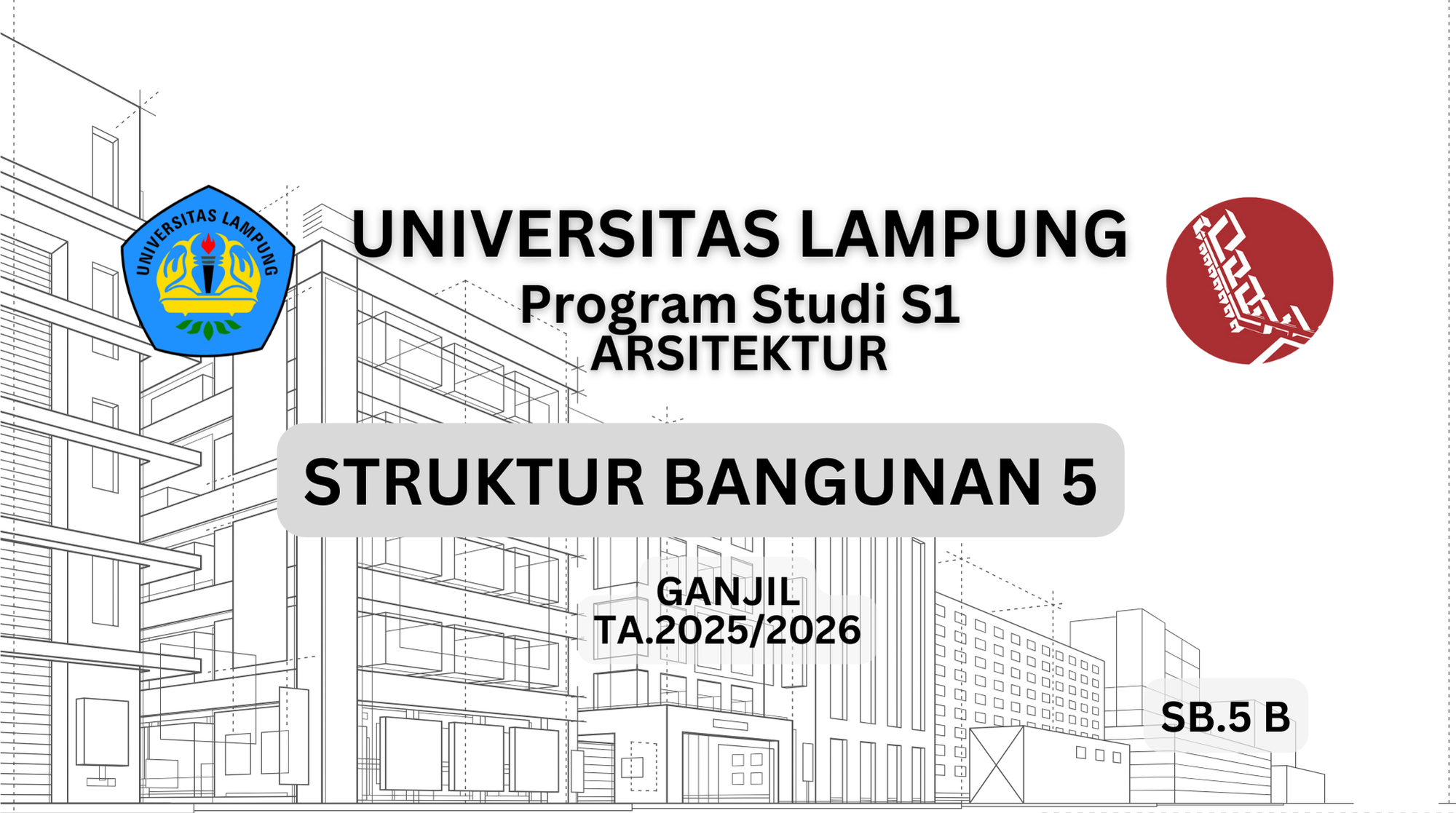  ARS_S1 Struktur Bangunan 5_KELAS B_GANJIL 2025/2026