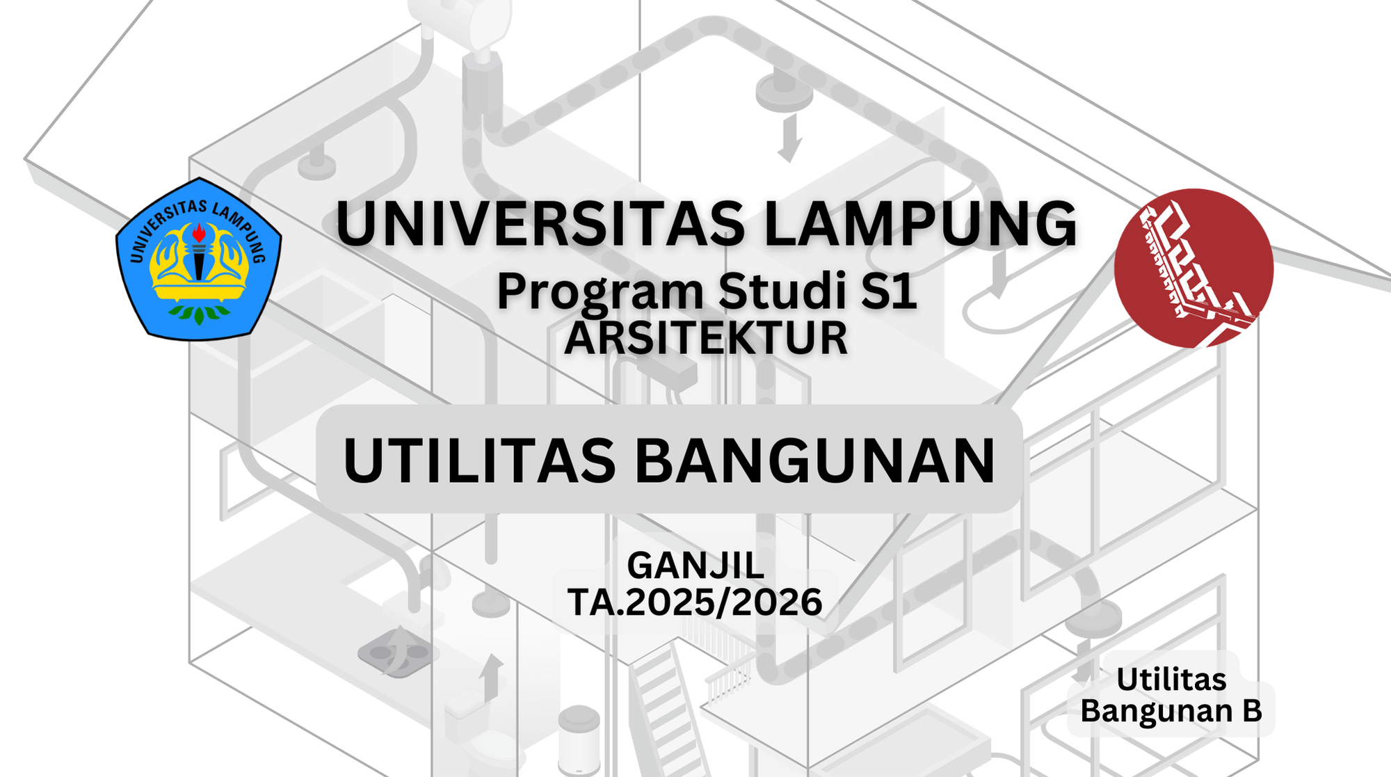  ARS_S1 UTILITAS BANGUNAN_KELAS B_GANJIL 2025/2026