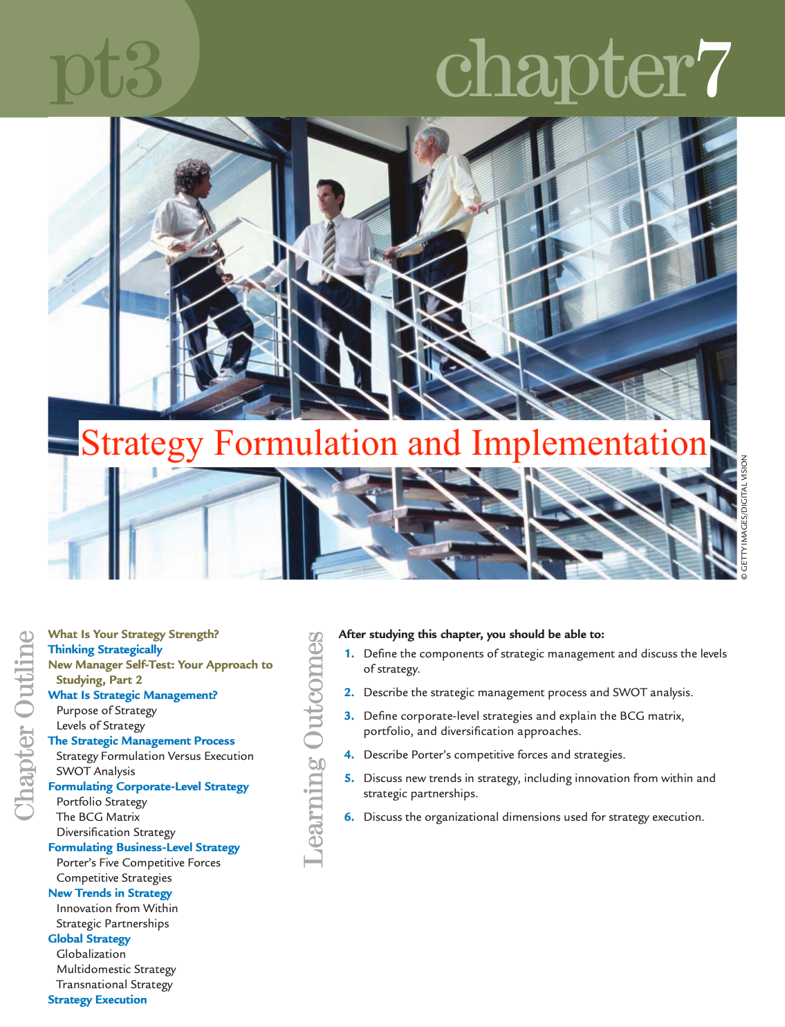 Ch 7. Strategy Formulation and Implementation