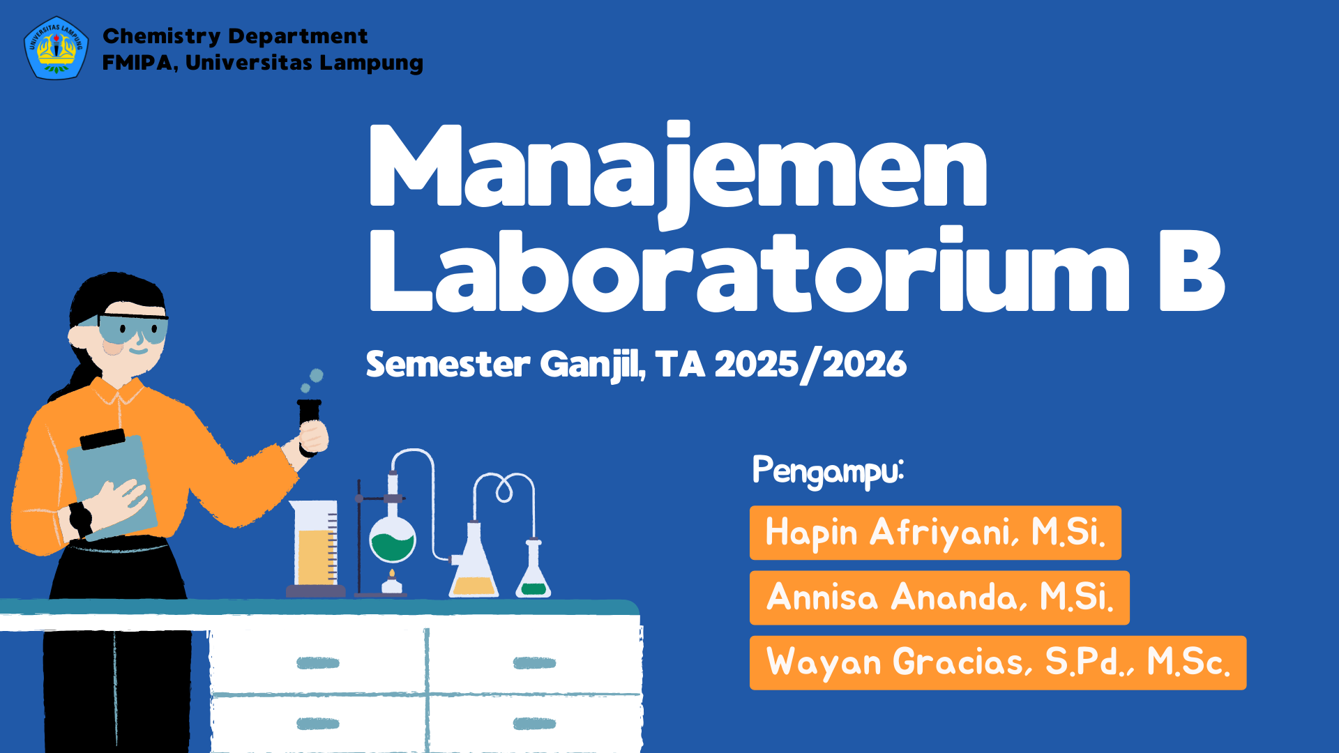 Manajemen Laboratorium Kelas B Ganjil 2025/2026