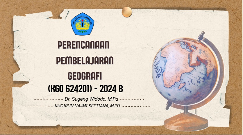 PSPG_Perencanaan Pembelajaran Geografi_Kelas B_Ganjil_2025/2026