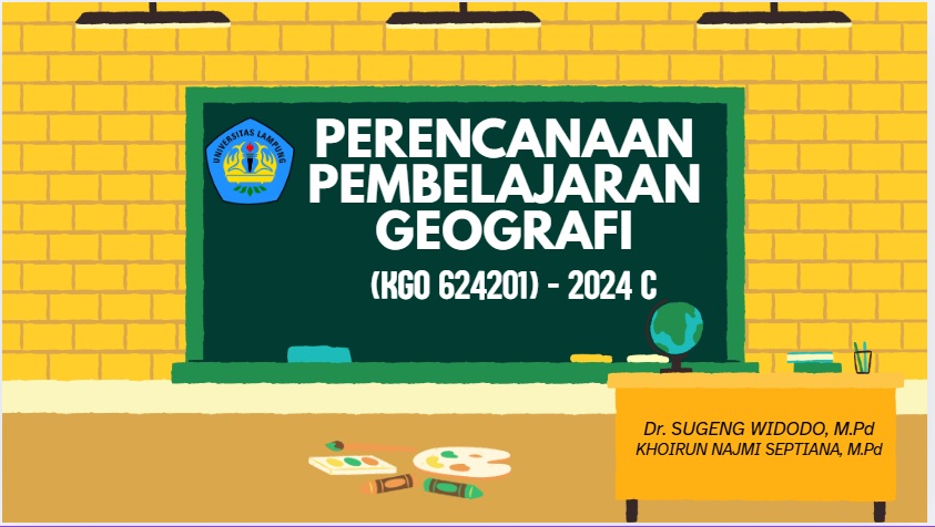 PSPG_Perencanaan Pembelajaran Geografi_Kelas C_Ganjil_2025/2026