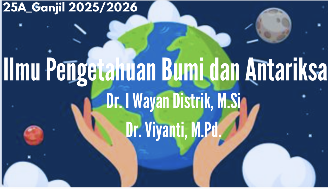 Ilmu Pengetahuan Bumi dan Antariksa_Gjl 25/26_25A