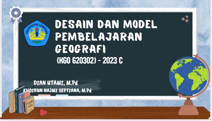 PSPG_Desain dan Model Pembelajaran Geografi_Kelas C_Ganjil_2025/2026
