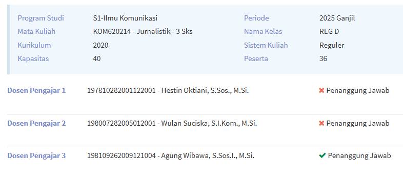[KOM Ganjil 2025] Jurnalistik - REG D