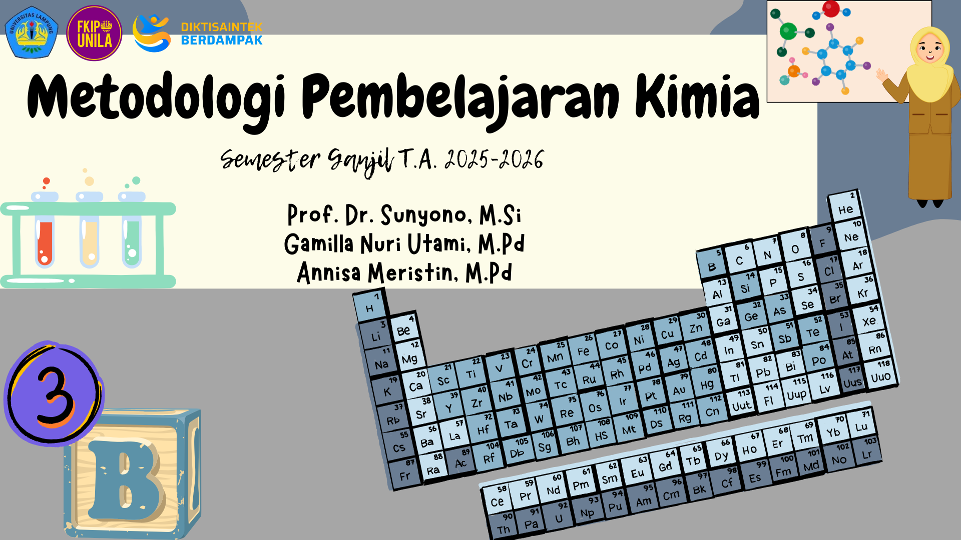 Metodologi Pembelajaran Kimia 3B