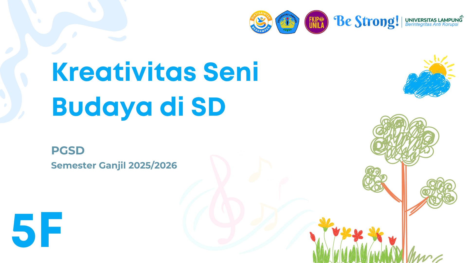 KREATIVITAS SENI BUDAYA DI SD - 5F -  GANJIL 2025/2026