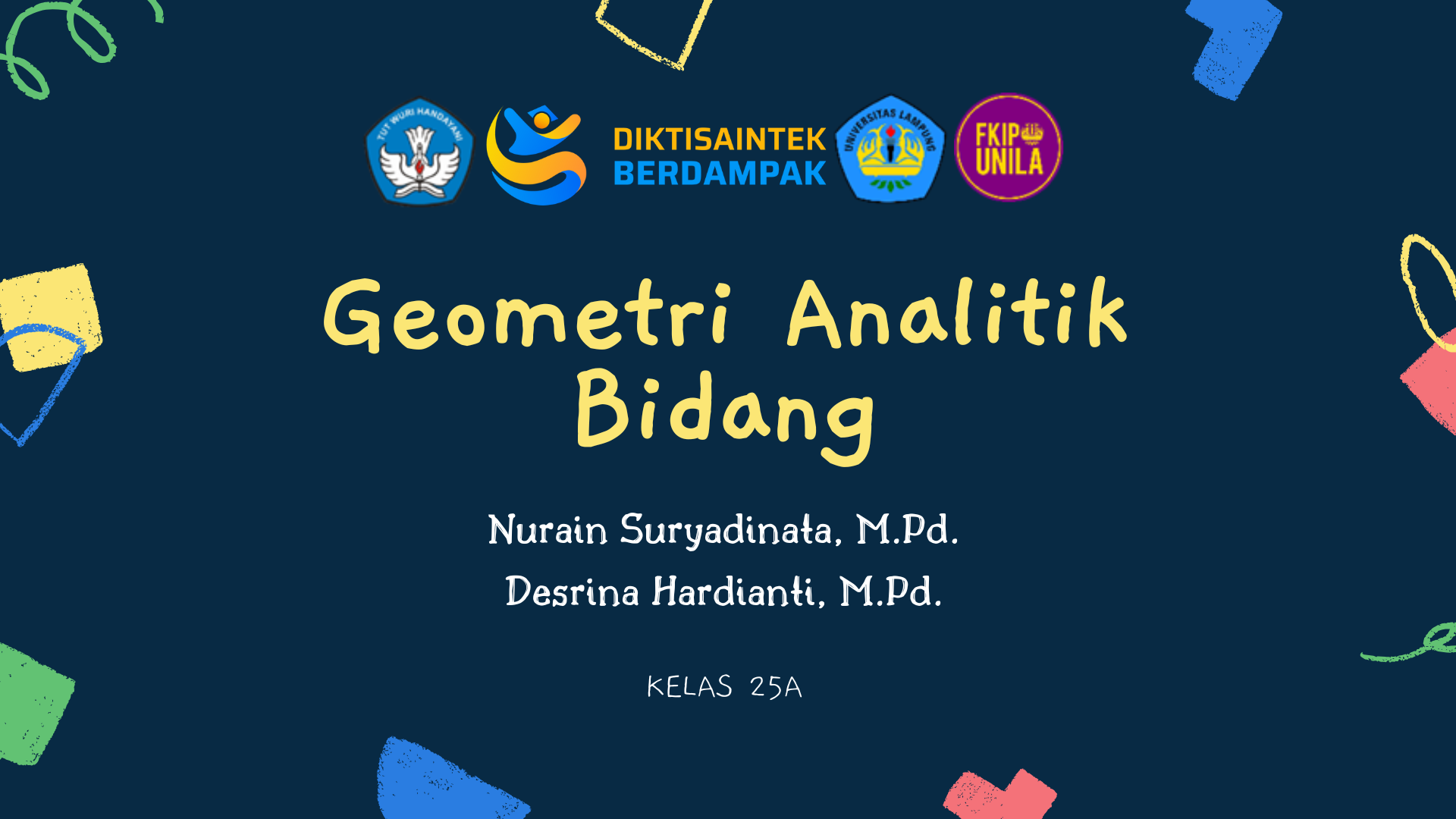 PSPM_Geometri Analitik Bidang_25A_Ganjil_2025-2026