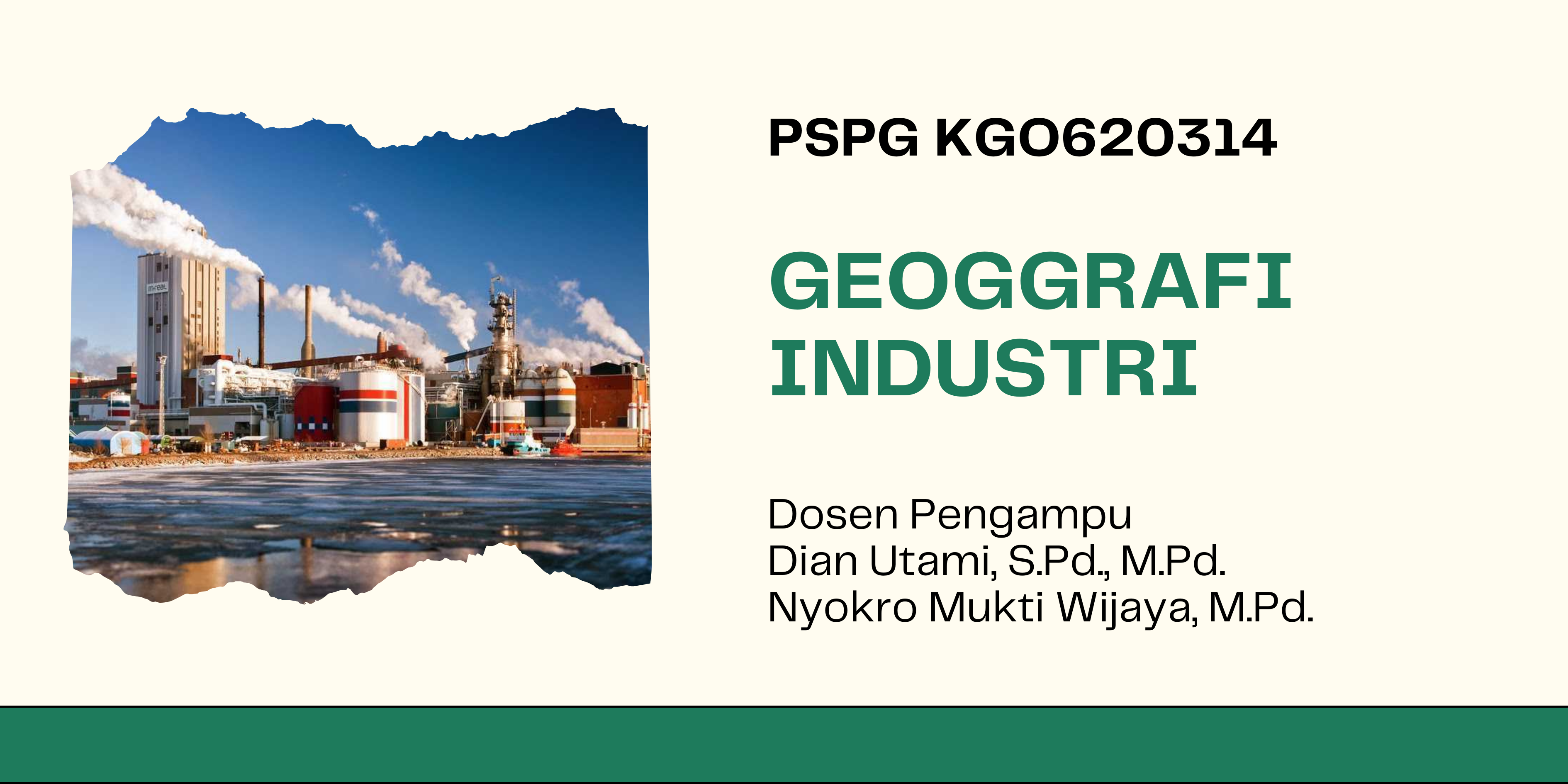 KGO620314 Geografi Industri 2025