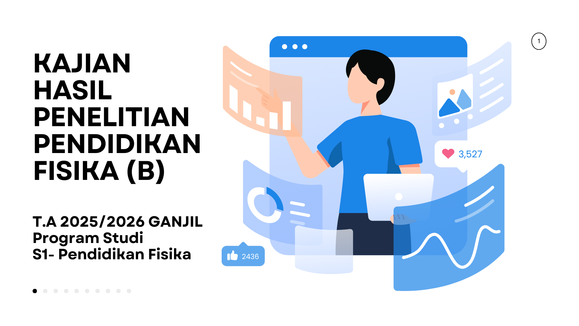 KAJIAN HASIL PENELITIAN PENDIDIKAN FISIKA 23B PSPF SMT GANJIL 2025/2026