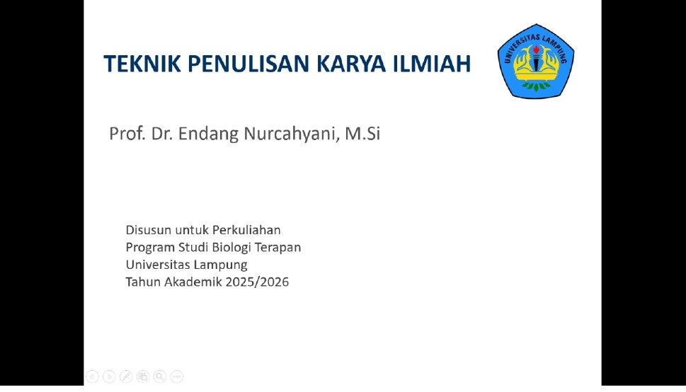 KELAS B_2025_GANJIL_Teknik Penulisan Karya Ilmiah